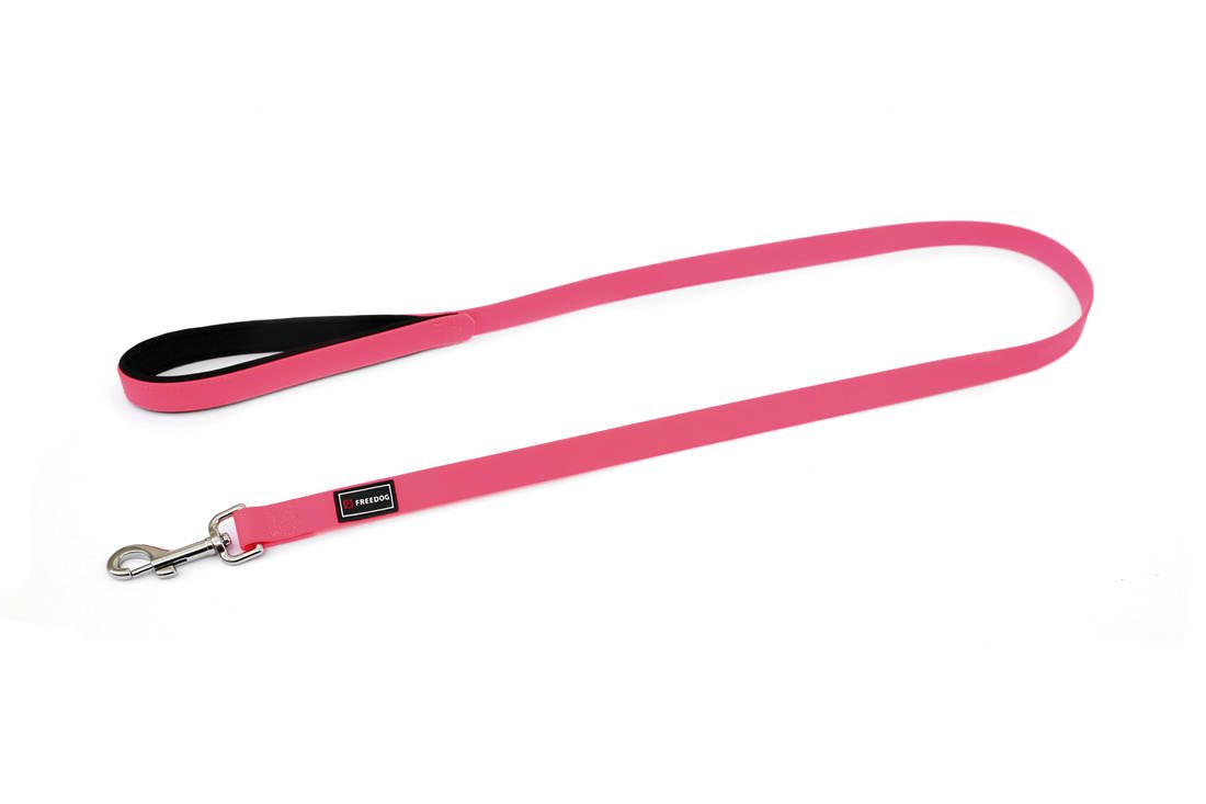 Laisse Ergo PVC - Rose / S (20mmx120cm) – Animalerie Maroc